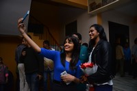 PV Sindhu Watches Ekkadiki Potavu Chinnavada Movie